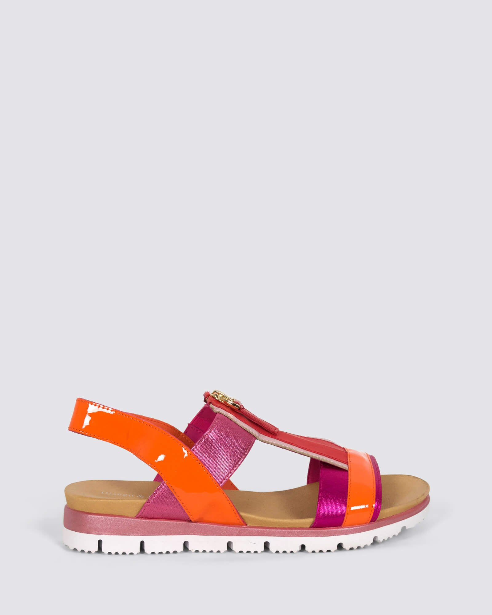 LEMPER SANDALS FUCHSIA ORANGE