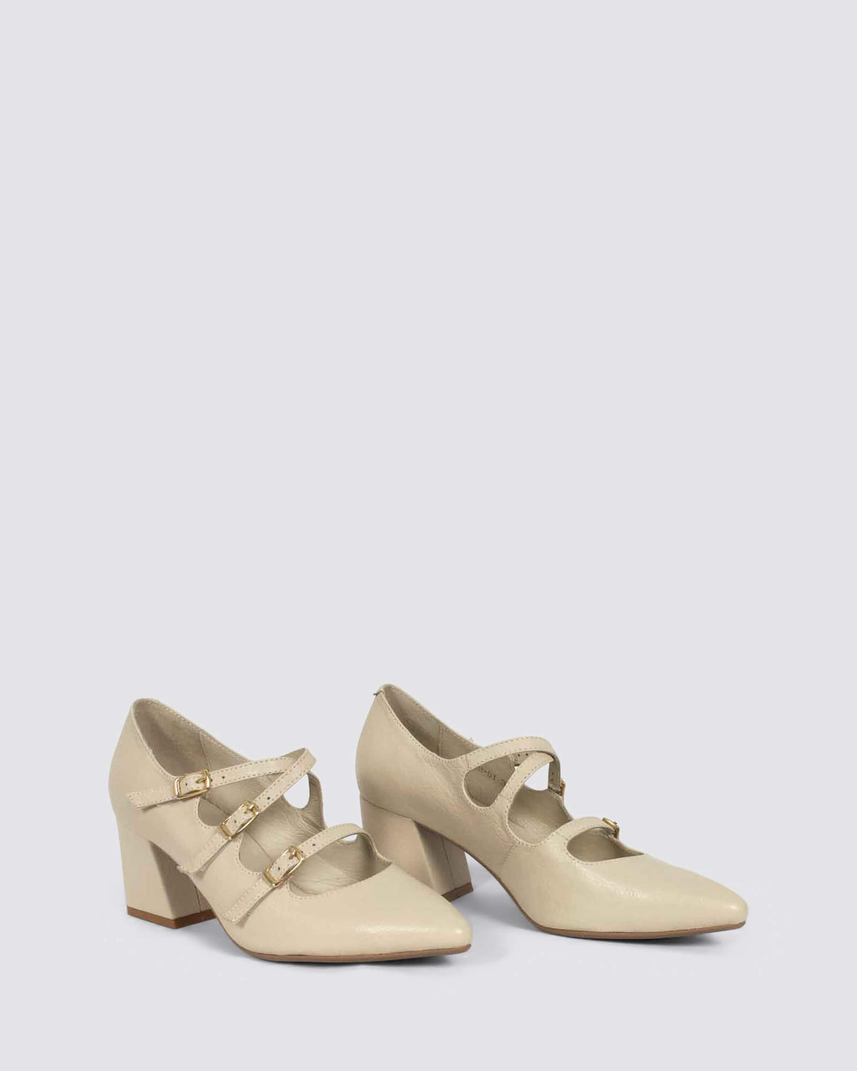 MINH HEELS VANILLA LEATHER