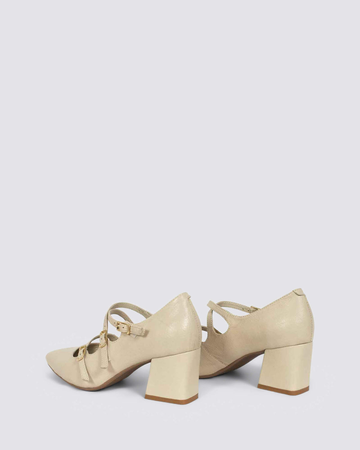 MINH HEELS VANILLA LEATHER