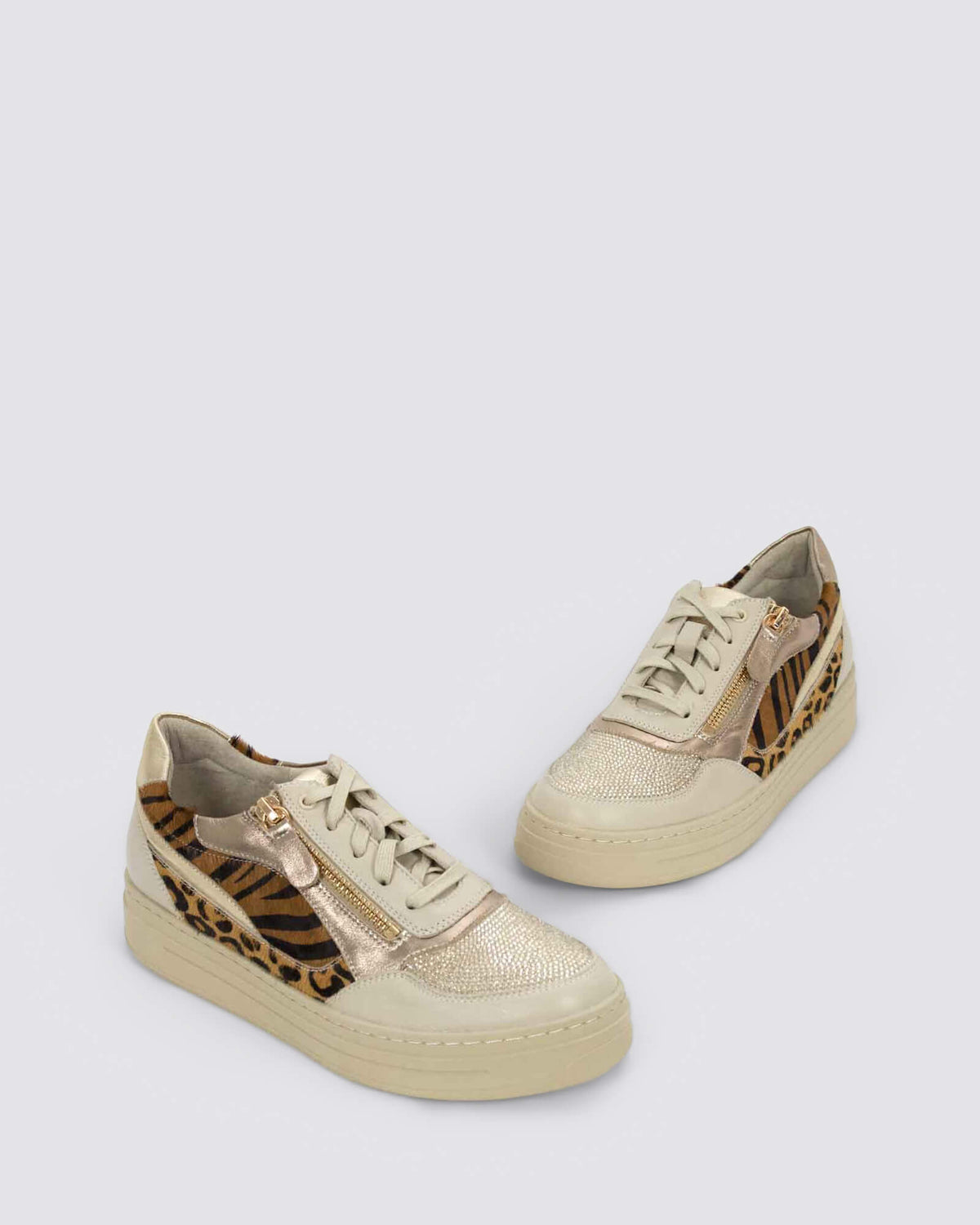 NEVYLE SNEAKERS ALMOND MULTI