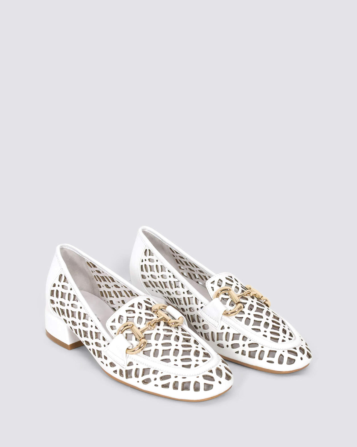 VILLIS LOAFERS WHITE LEATHER