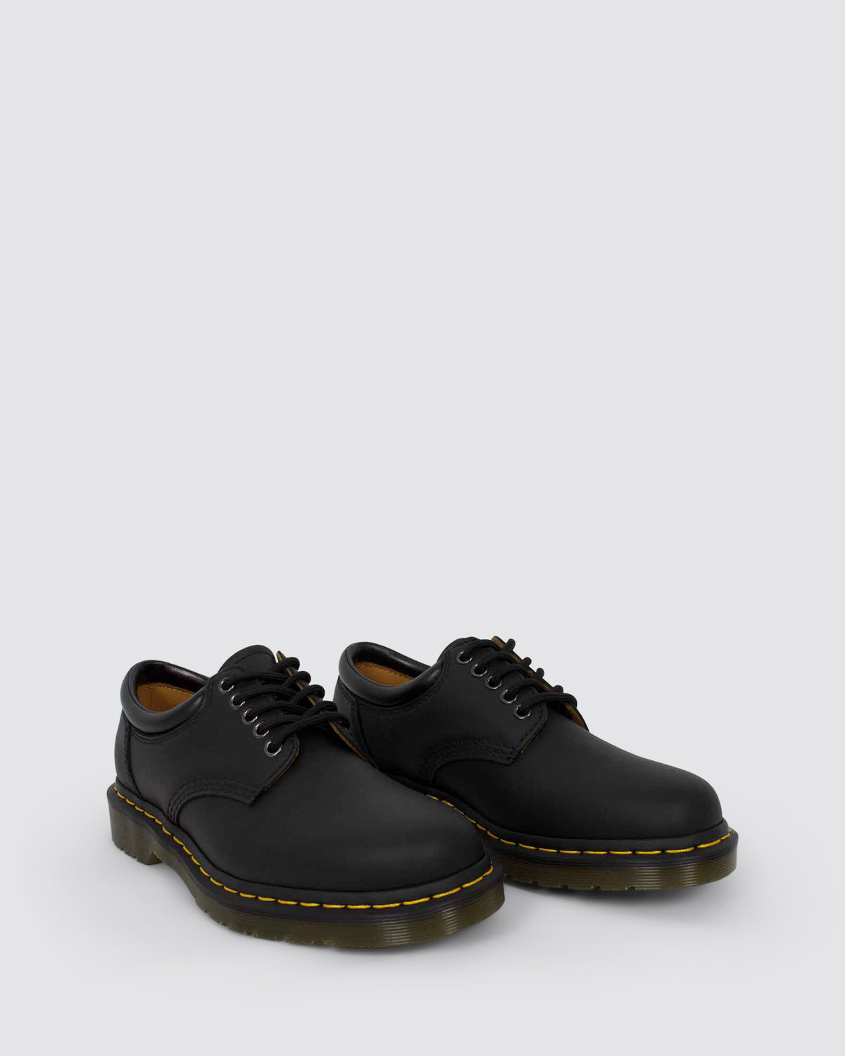 8053 5 EYE MENS SHOES BLACK NAPPA