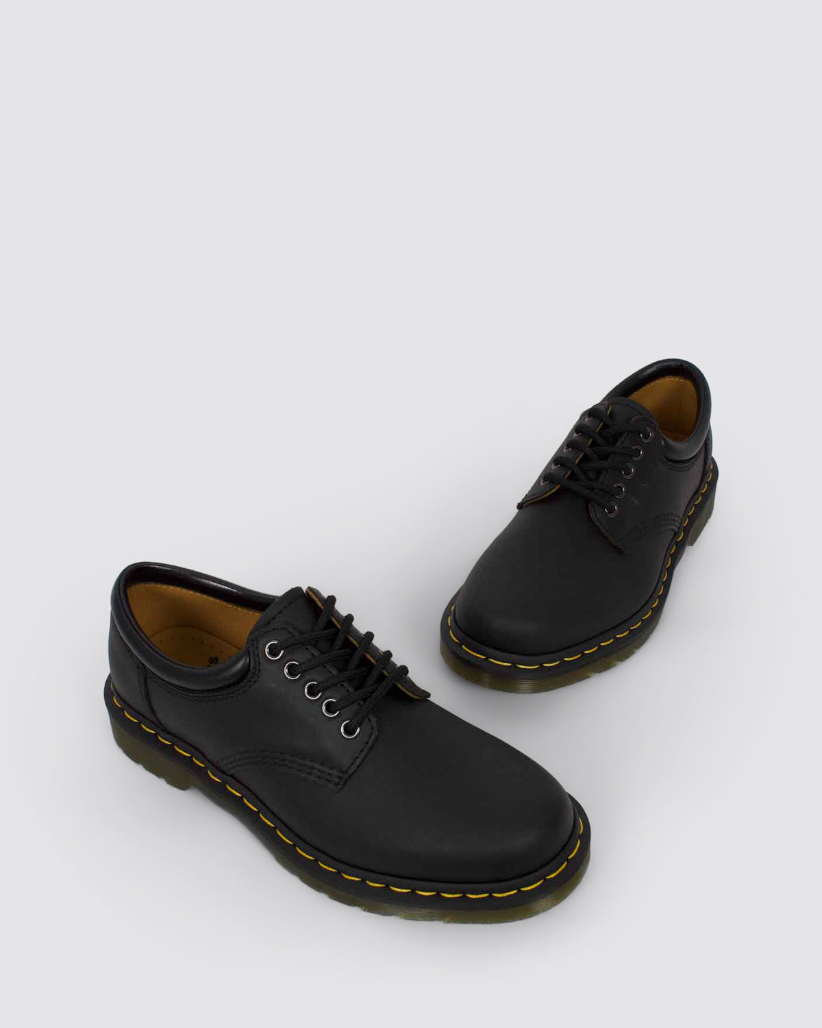 8053 5 EYE MENS SHOES BLACK NAPPA