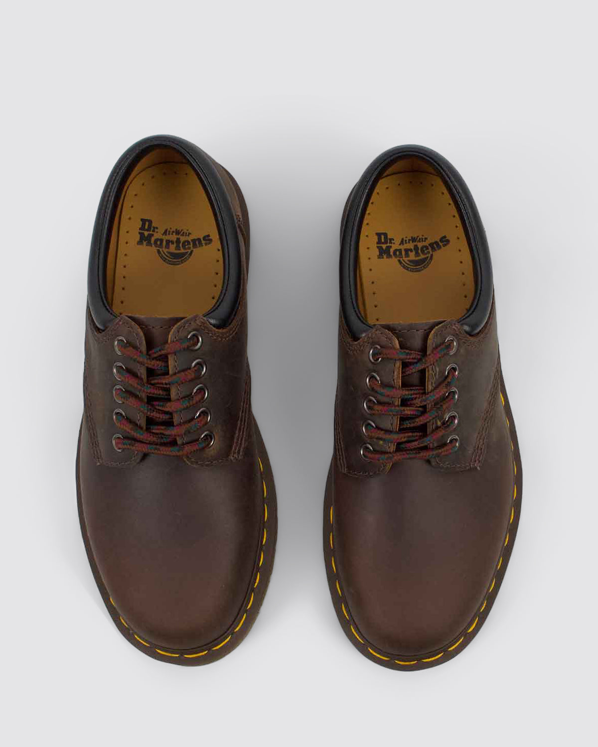 8053 5 EYE MENS SHOES DARK BROWN