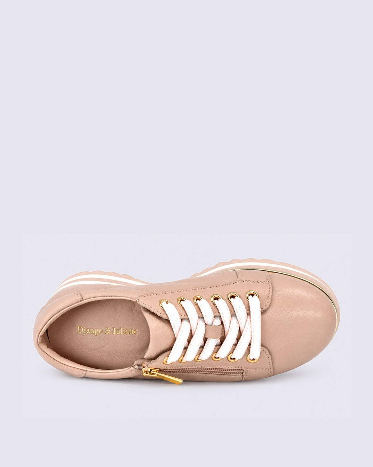 EAMMES CAUSAL LACE UPS ROSE/MILK