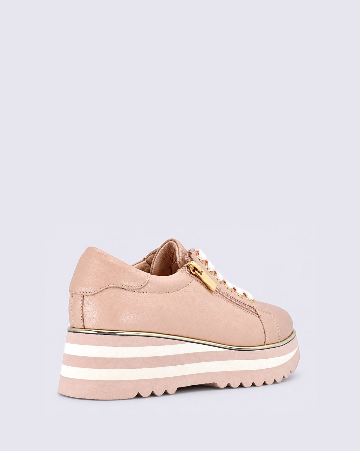 EAMMES CAUSAL LACE UPS ROSE/MILK