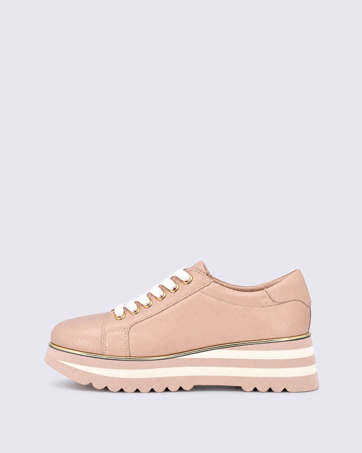 EAMMES CAUSAL LACE UPS ROSE/MILK