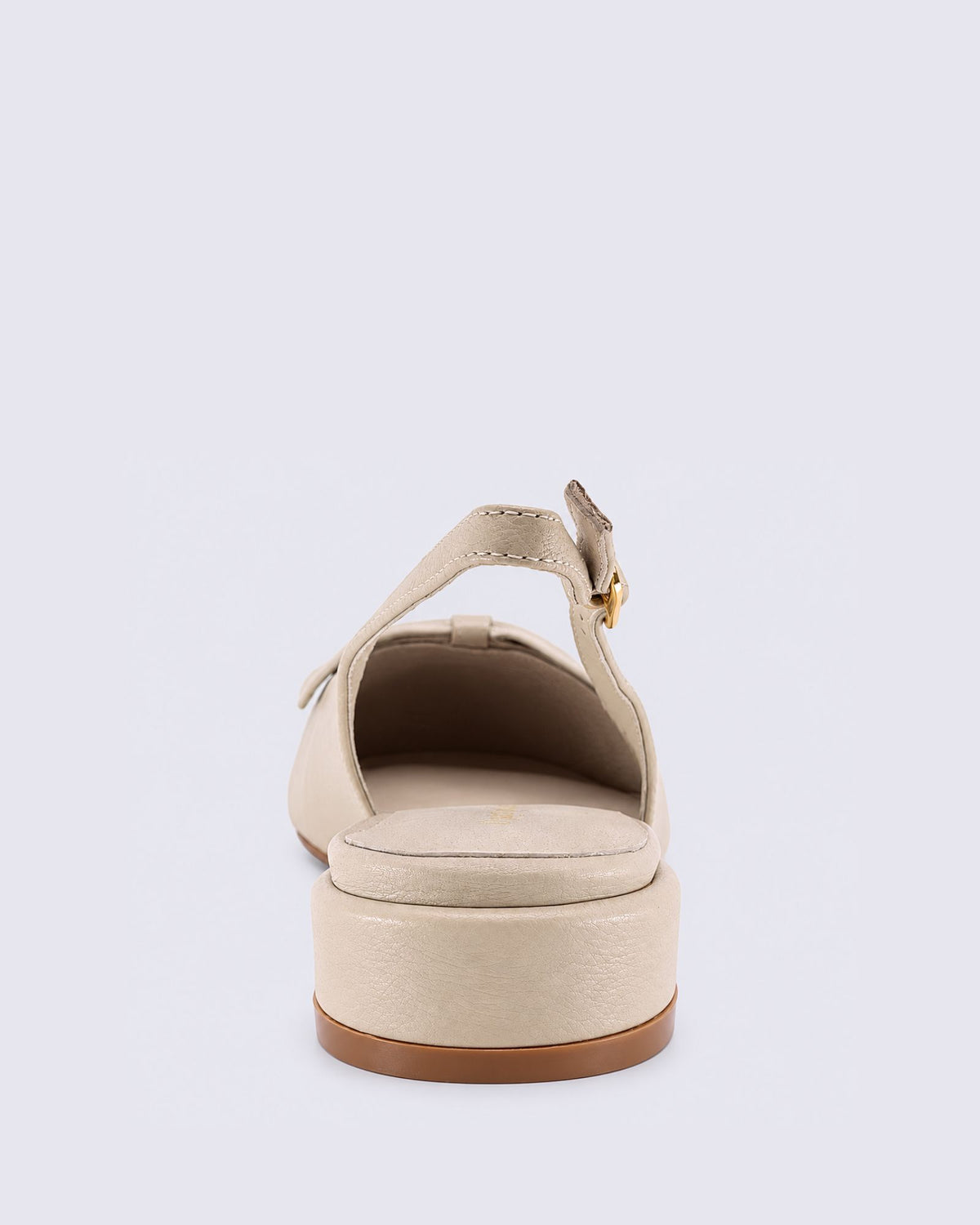 EARLEY SLINGBACK FLATS ALMOND