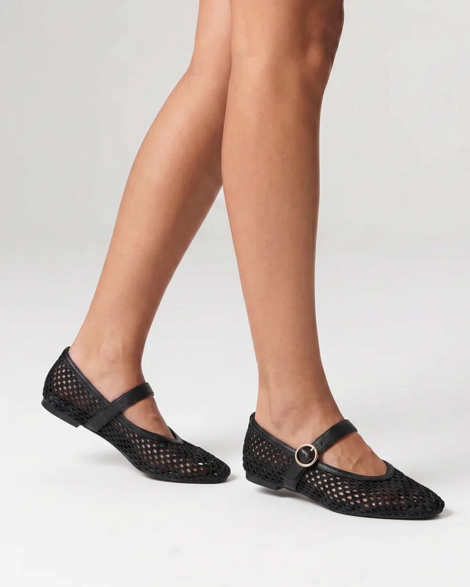 EUNICE MARY-JANE FLATS BLACK