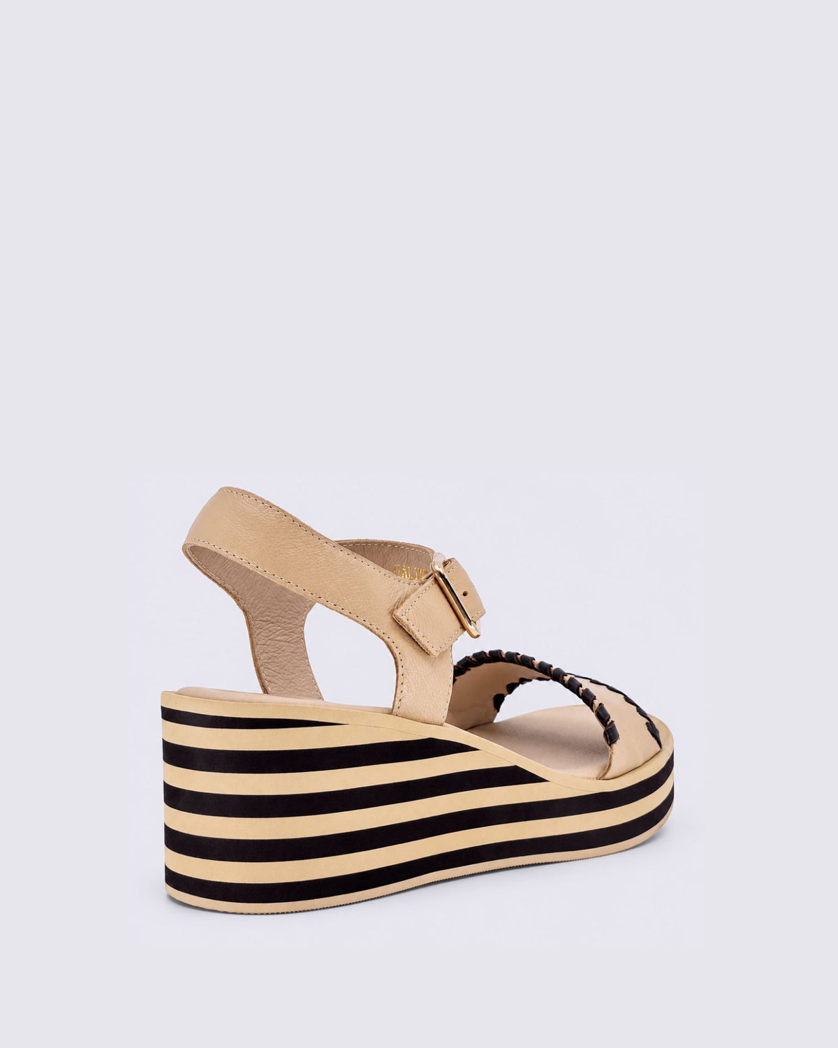 FALINE SANDALS CAMEL/CHOCOLATE