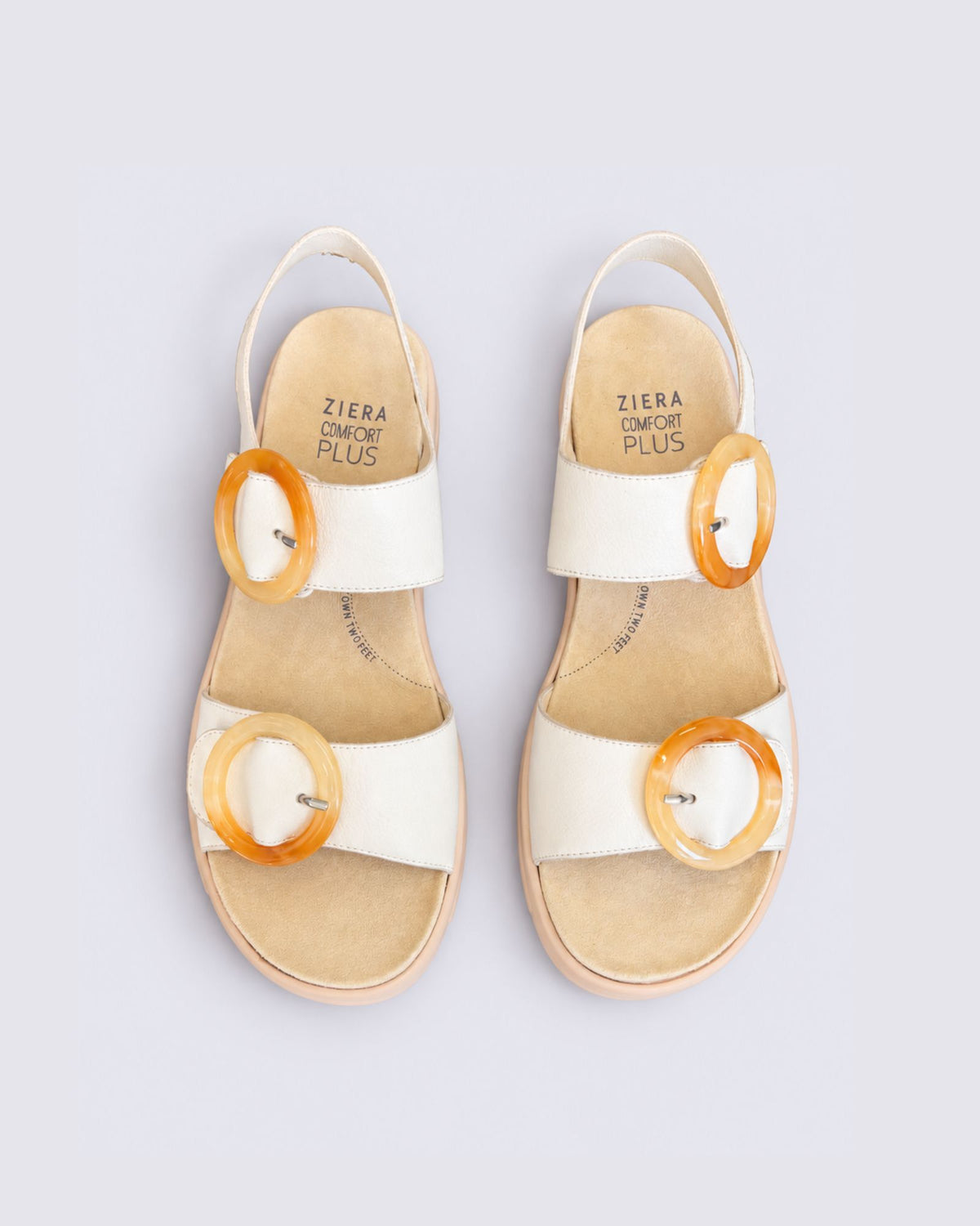 GATHAS W-ZR SANDALS ALMOND