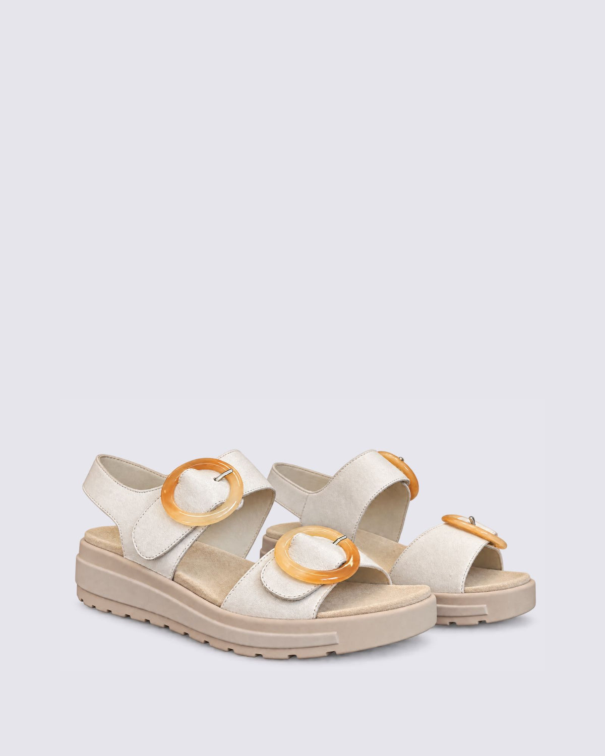 GATHAS W-ZR SANDALS ALMOND