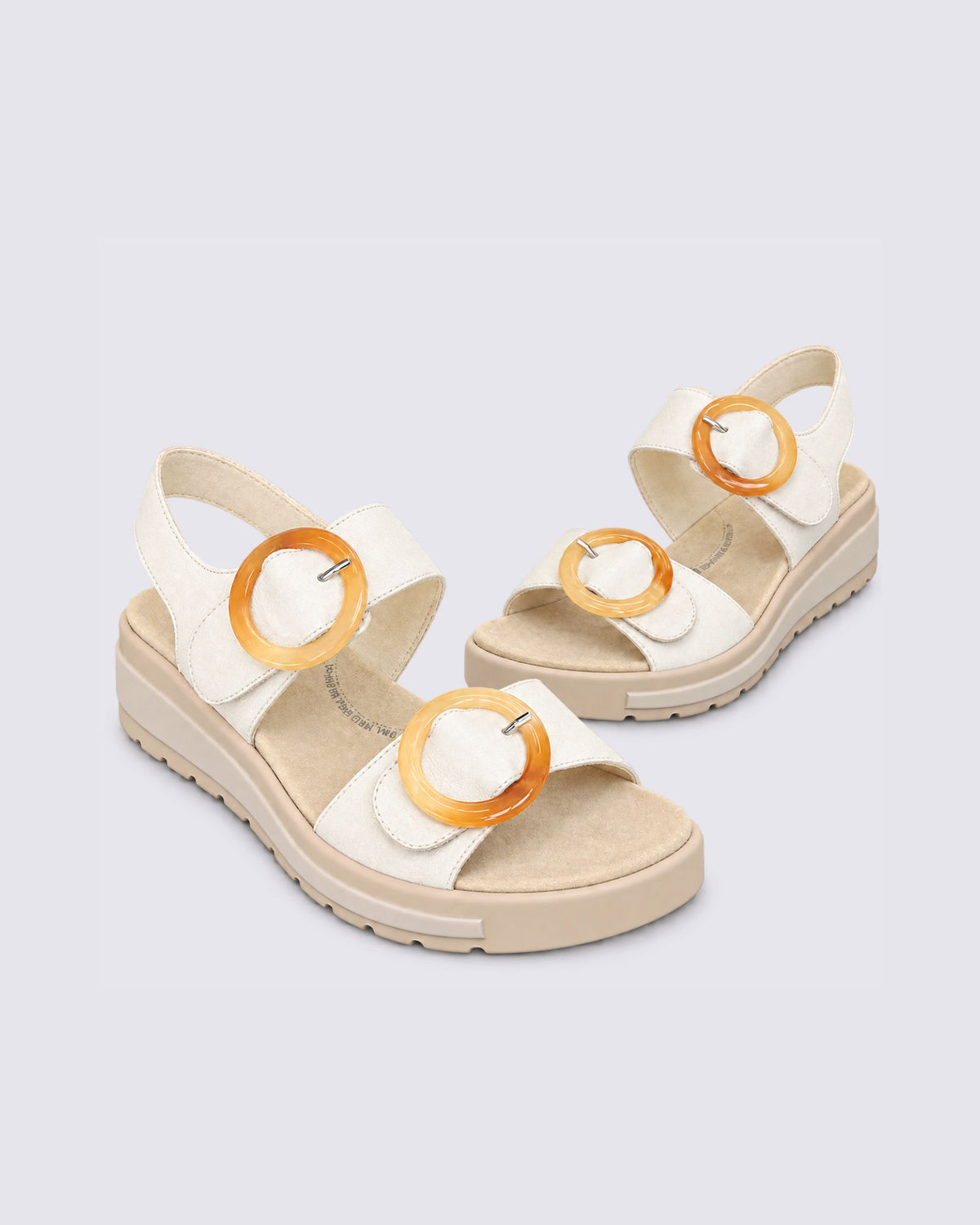 GATHAS W-ZR SANDALS ALMOND