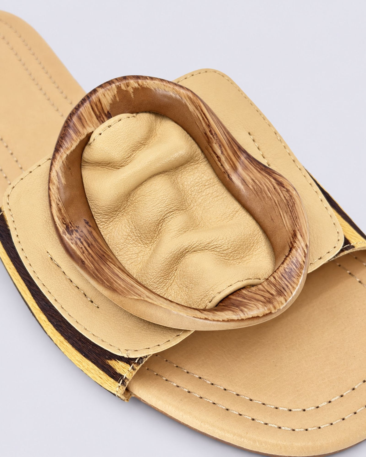 GAVRA SLIDES CHOCOLATE/CAMEL