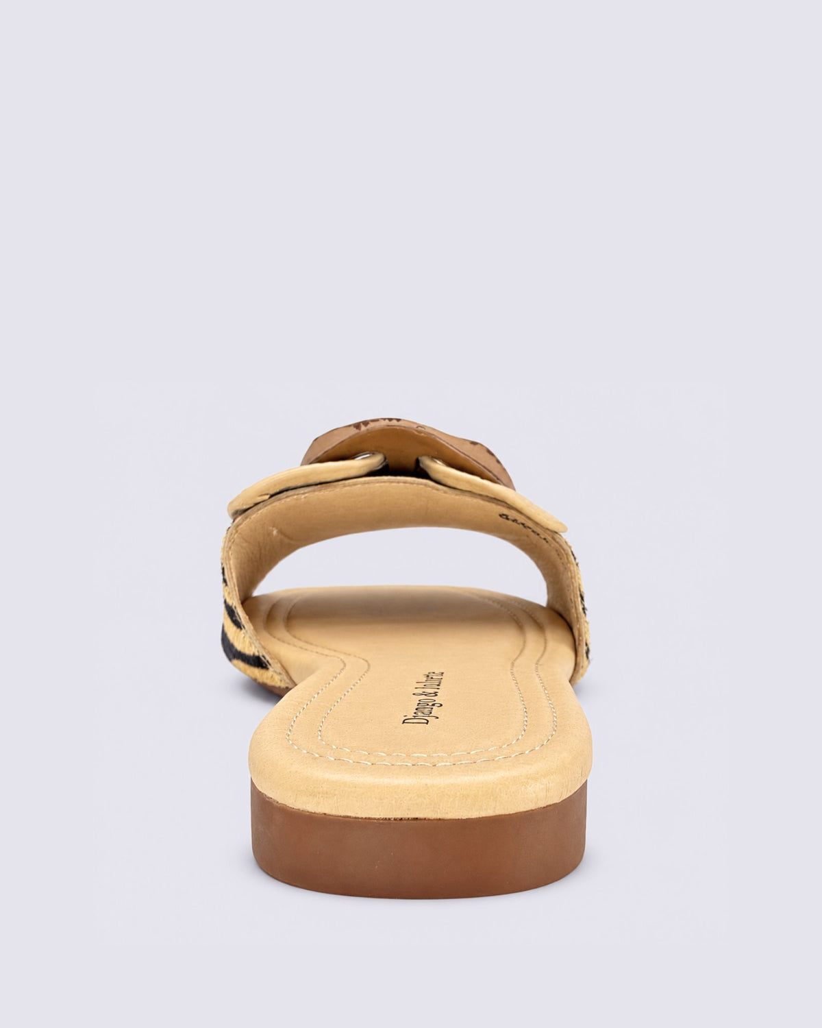 GAVRA SLIDES CHOCOLATE/CAMEL