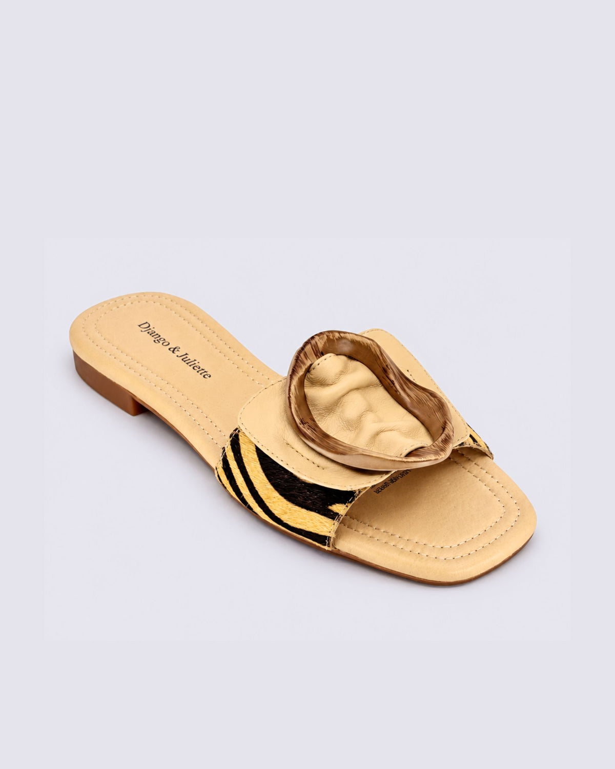 GAVRA SLIDES CHOCOLATE/CAMEL