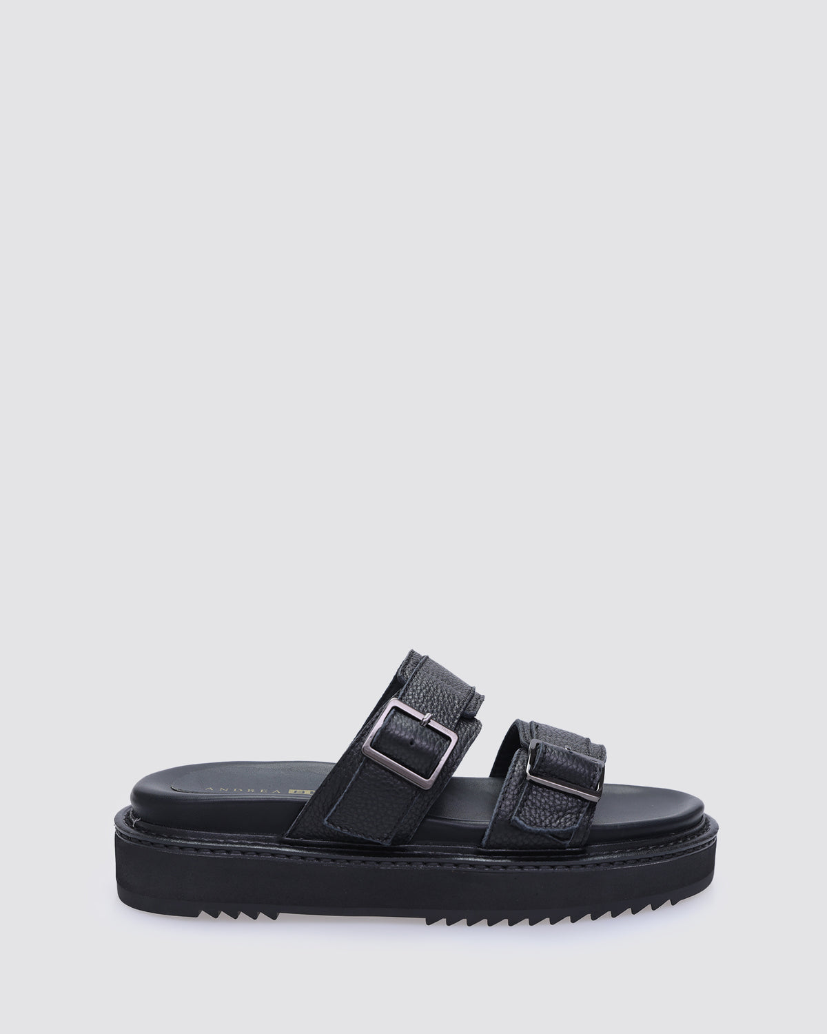 GIMLET SANDALS BLACK LEATHER