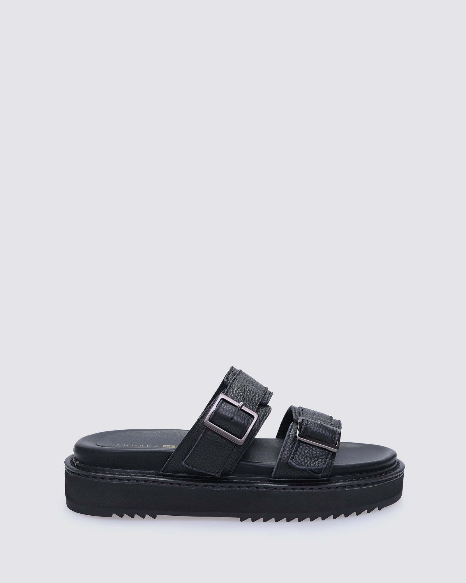 GIMLET SANDALS BLACK LEATHER
