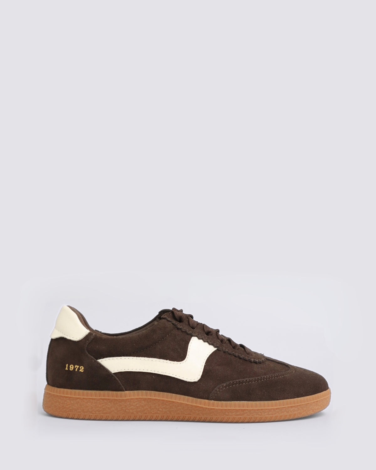 STATON SNEAKERS CHOCOLATE/SWAN