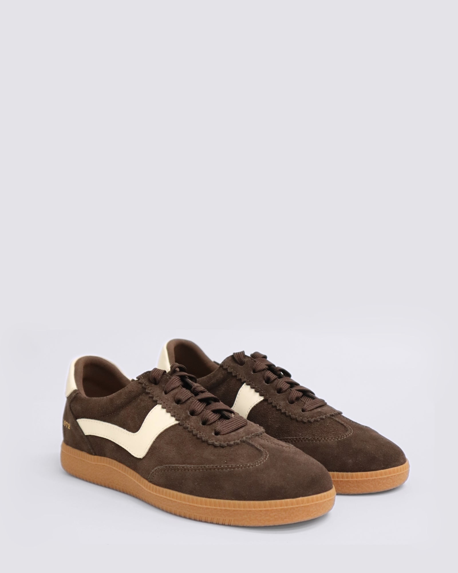 STATON SNEAKERS CHOCOLATE/SWAN