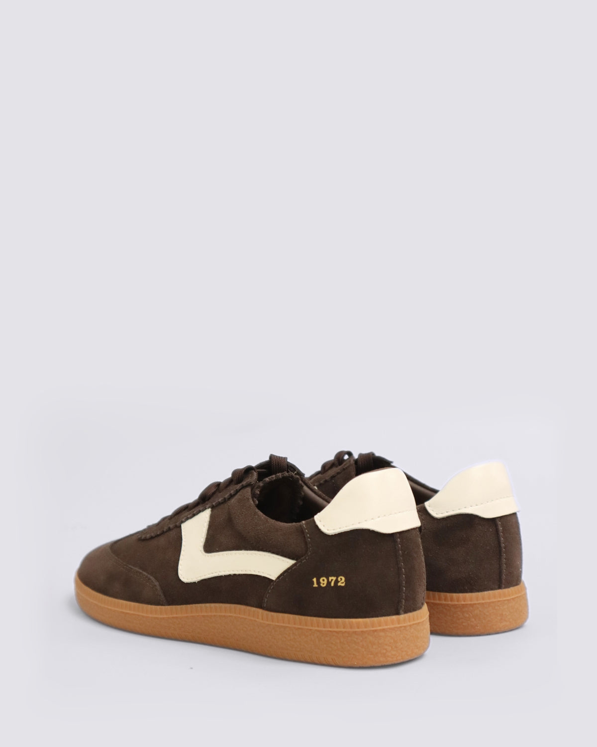STATON SNEAKERS CHOCOLATE/SWAN