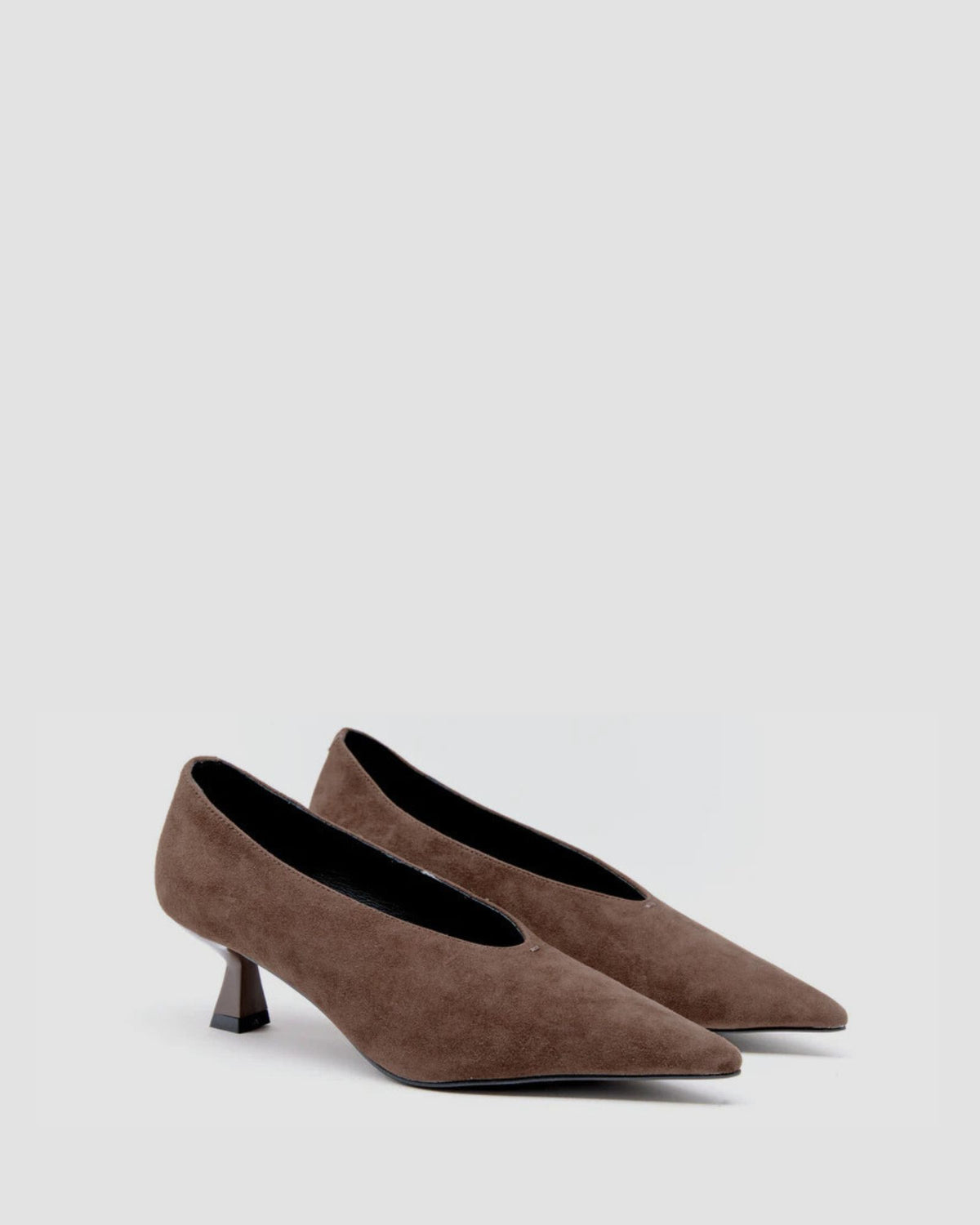 LINDSEY HEELS CHOCOLATE