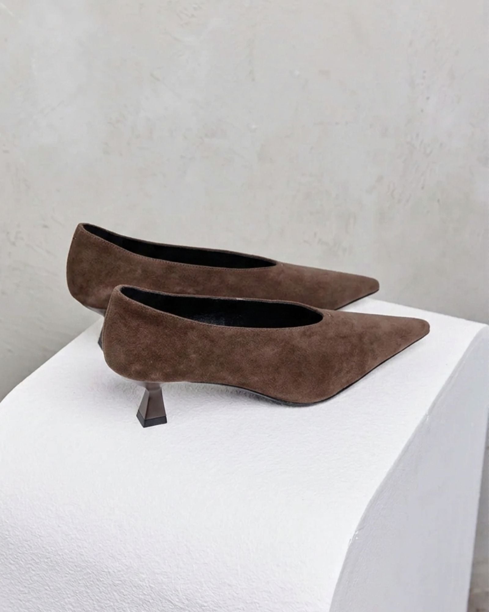 LINDSEY HEELS CHOCOLATE