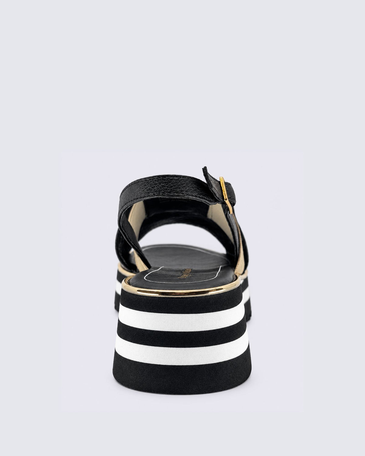 HALEY SANDALS BLACK/GOLD