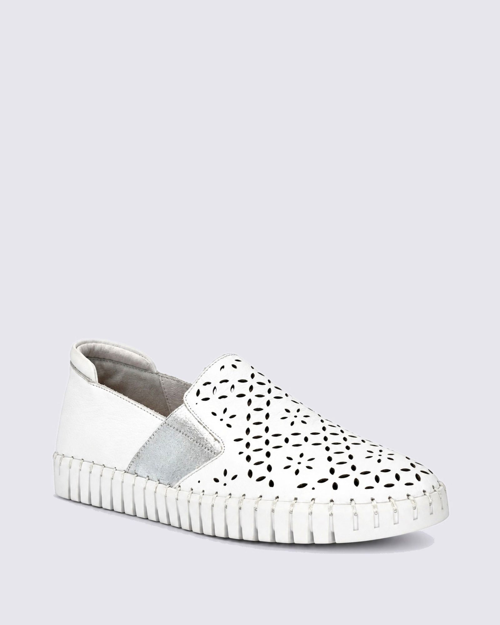 HAREL FLATS WHITE/SILVER