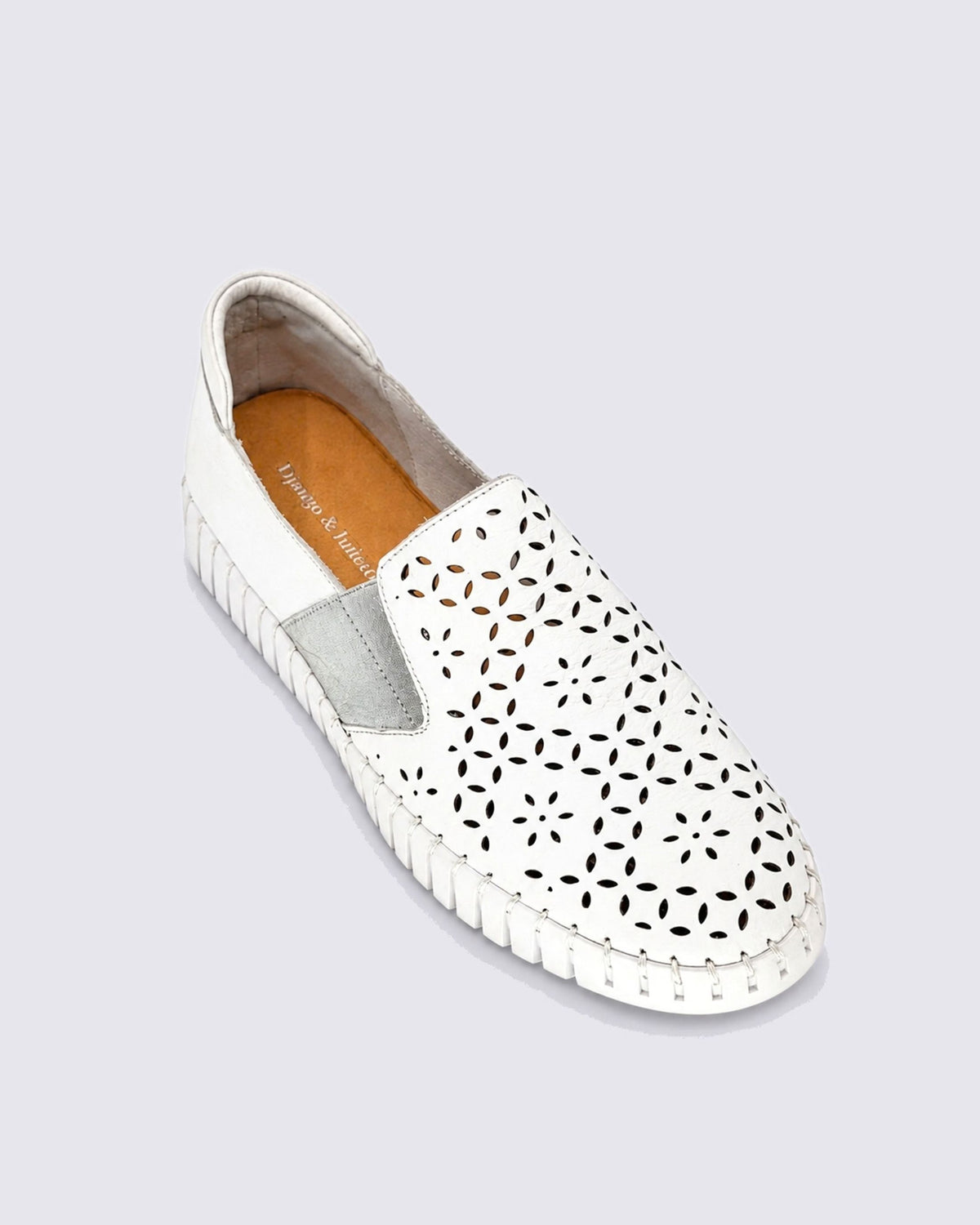 HAREL FLATS WHITE/SILVER