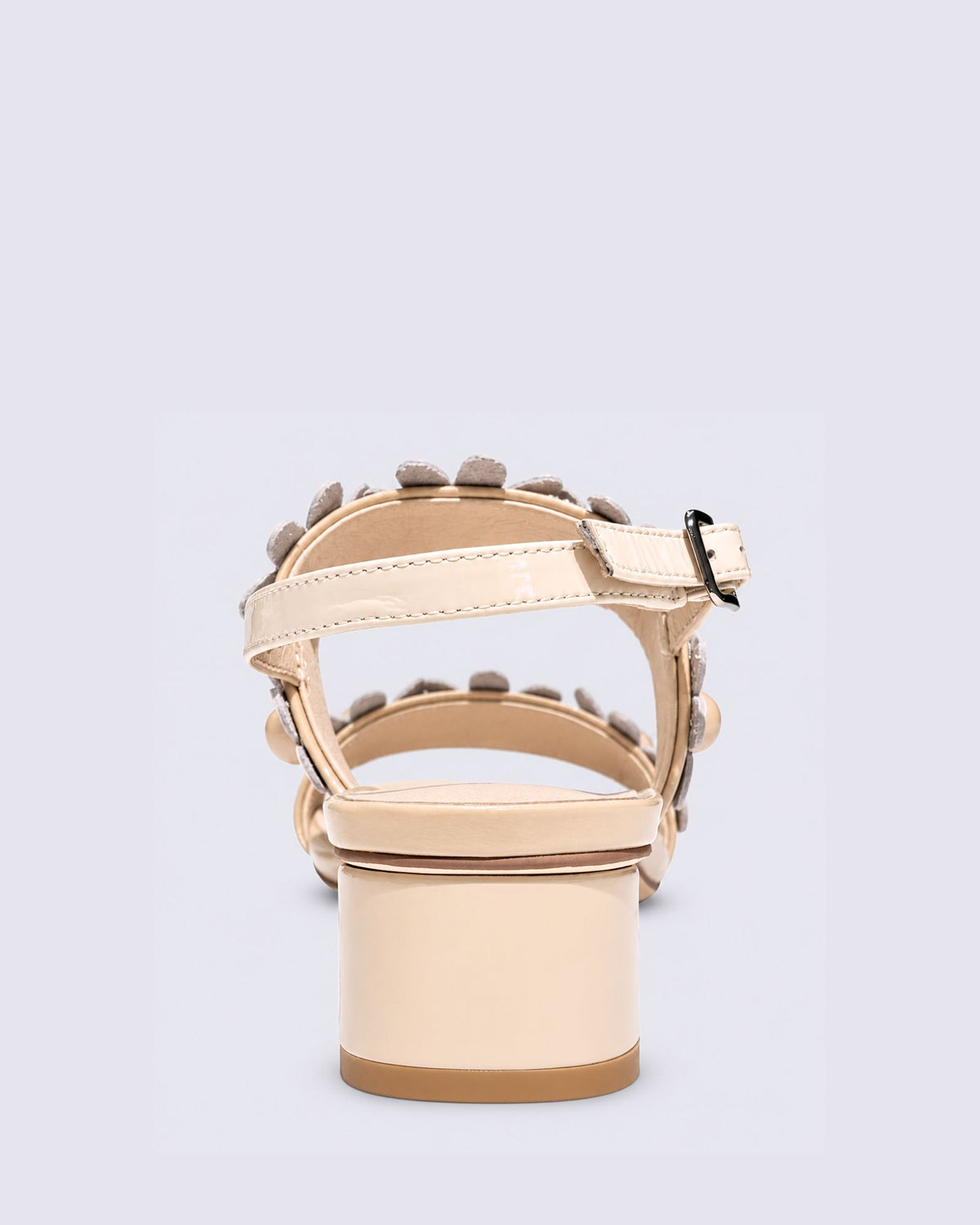 HATSYL HEELS NOUGAT/IVORY