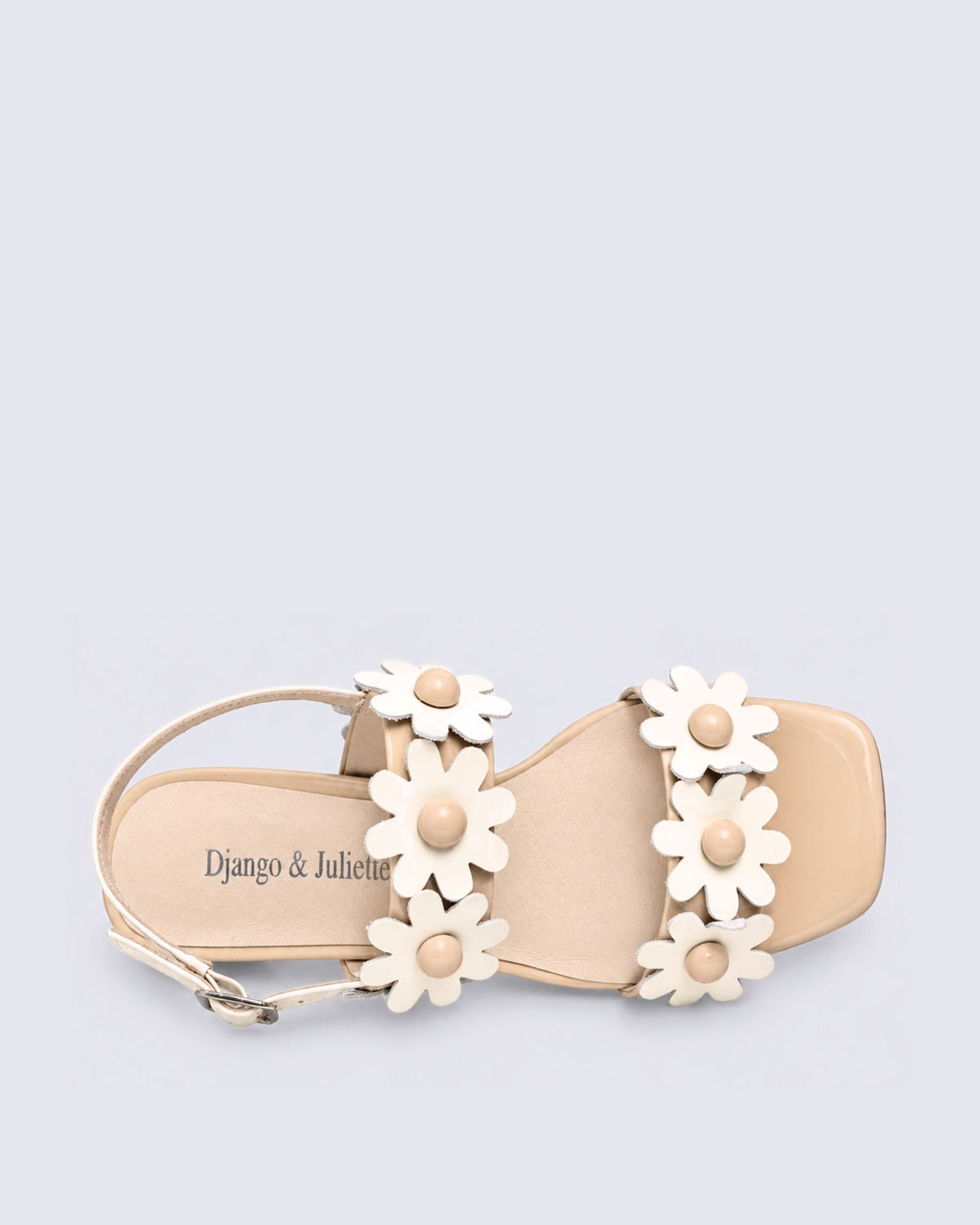 HATSYL HEELS NOUGAT/IVORY