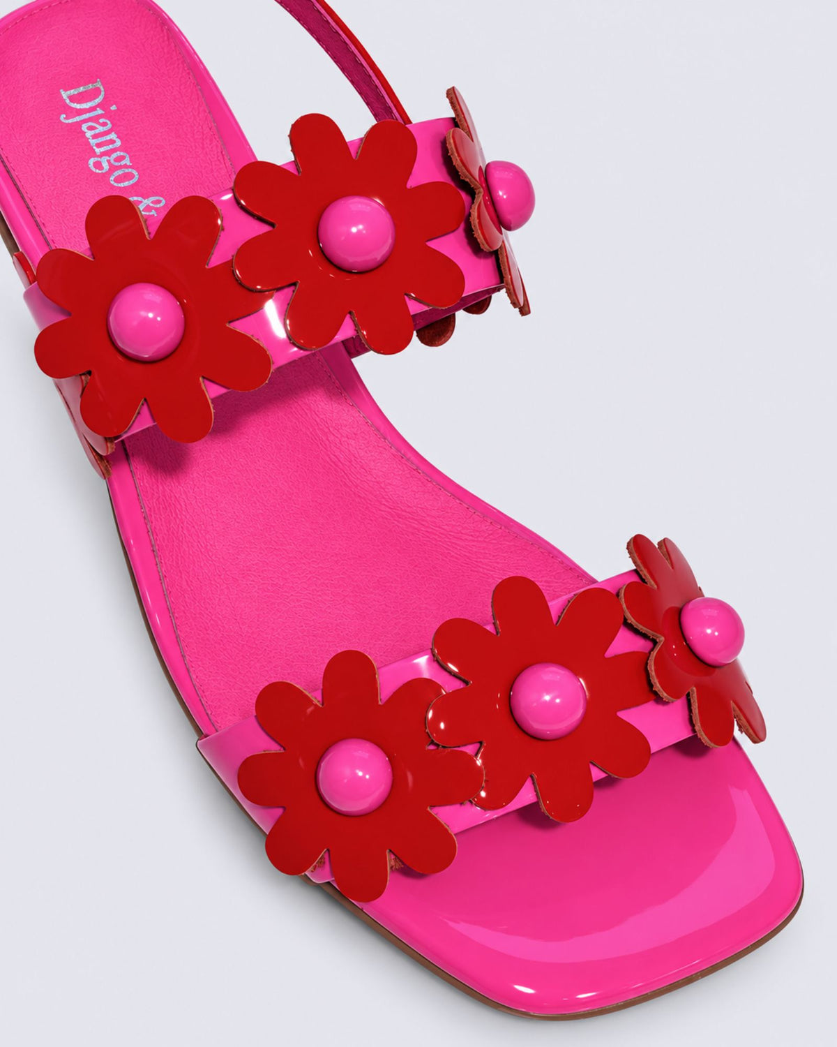 HATSYL HEELS PINK/RED