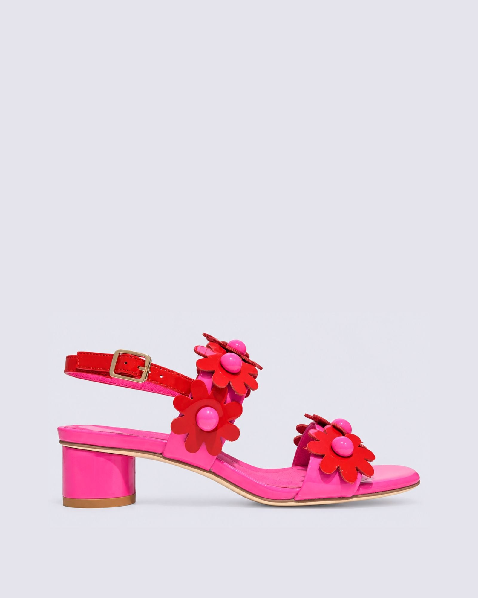 HATSYL HEELS PINK/RED