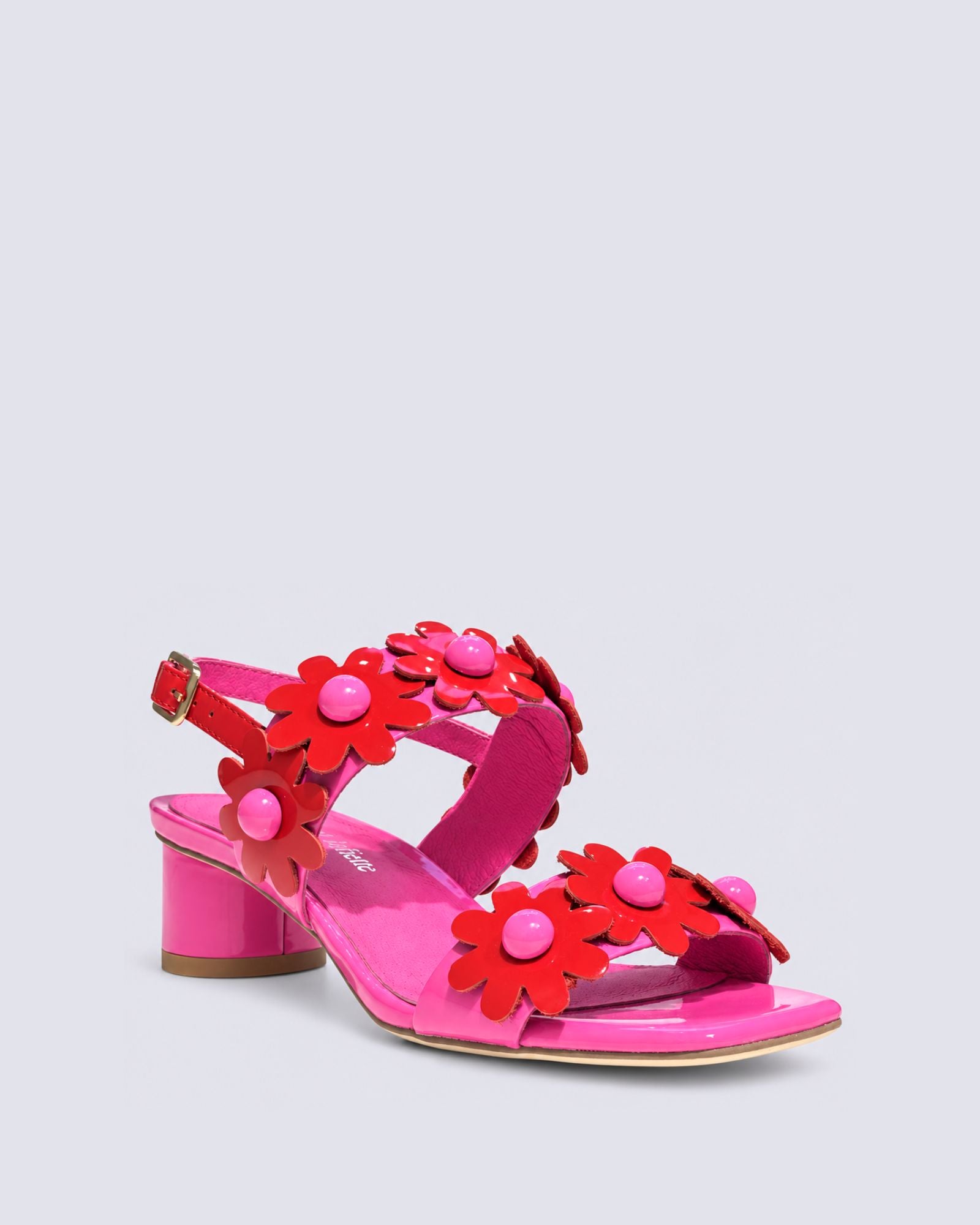 HATSYL HEELS PINK/RED