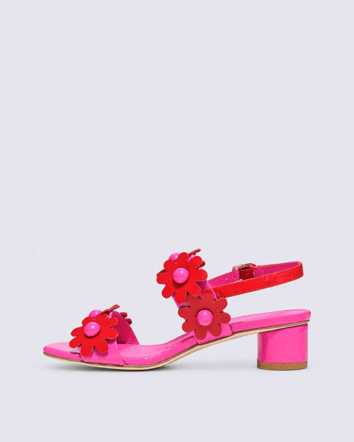 HATSYL HEELS PINK/RED