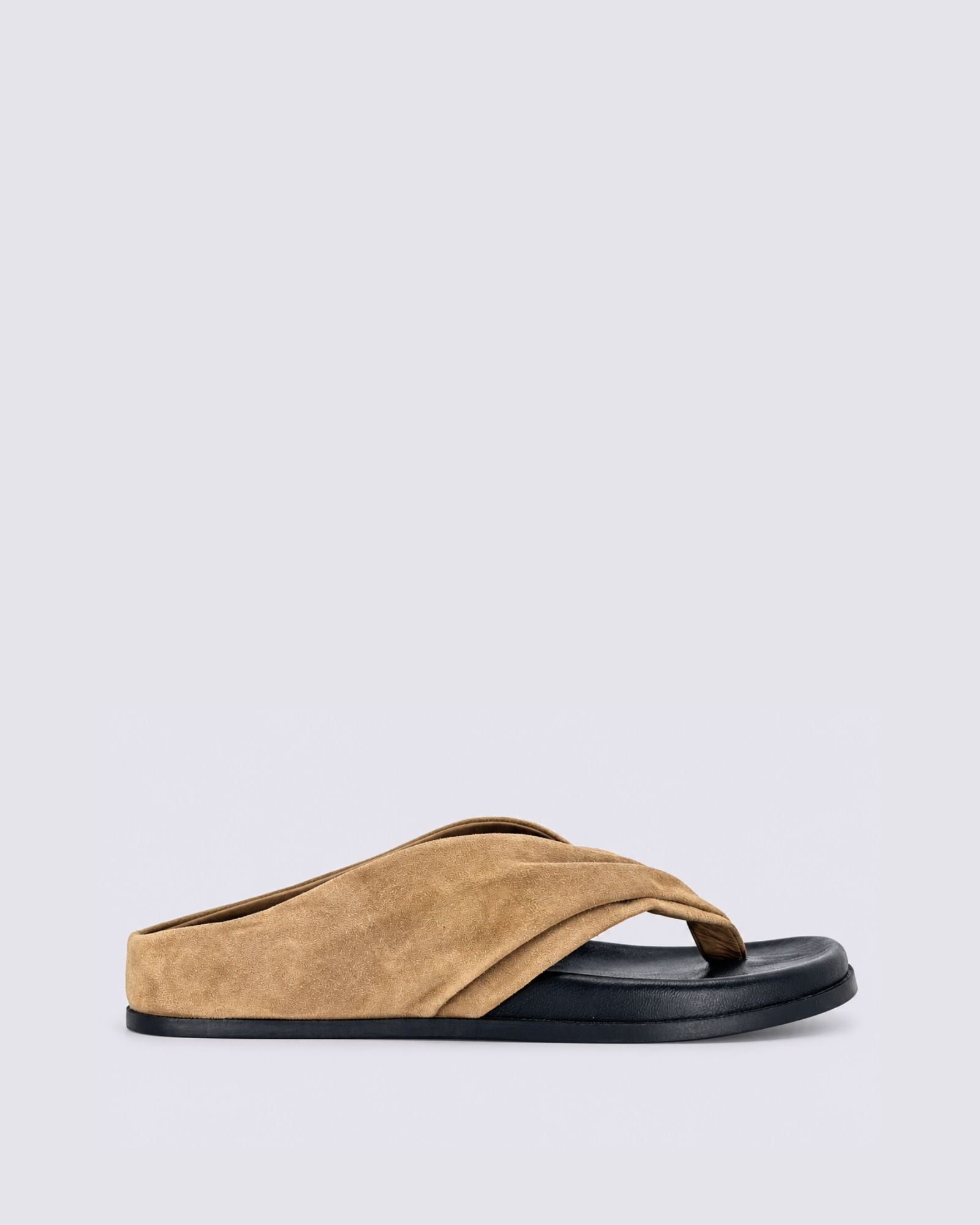 HEDLEY SANDALS LIGHT FAWN SUEDE