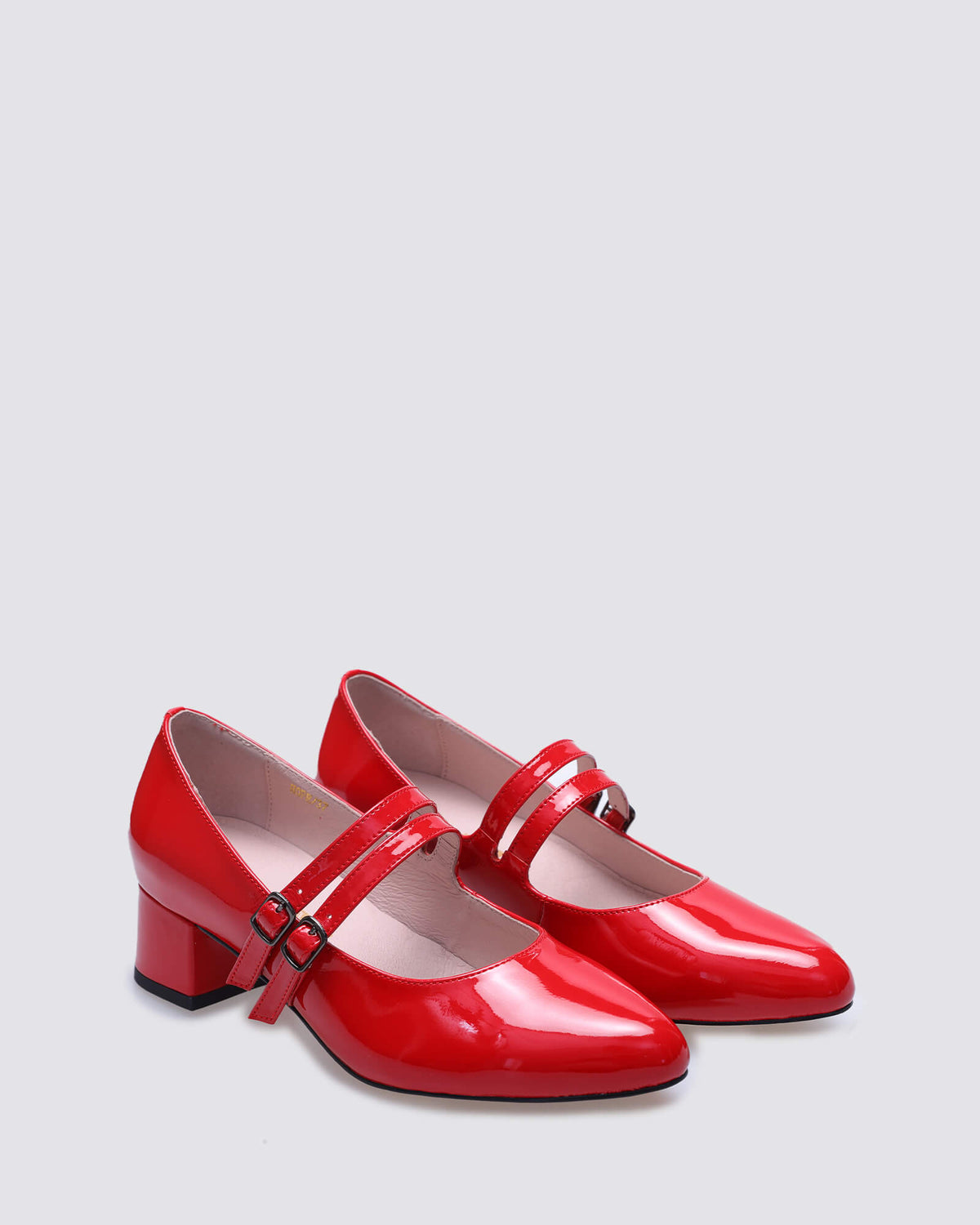 HOPE MARYJANE HEELS RED PATENT LEATHER