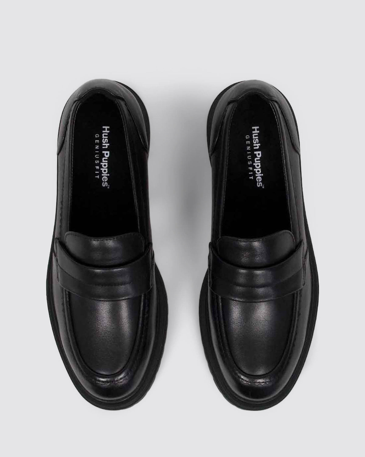 DECENT WOMENS LOAFERS BLACK