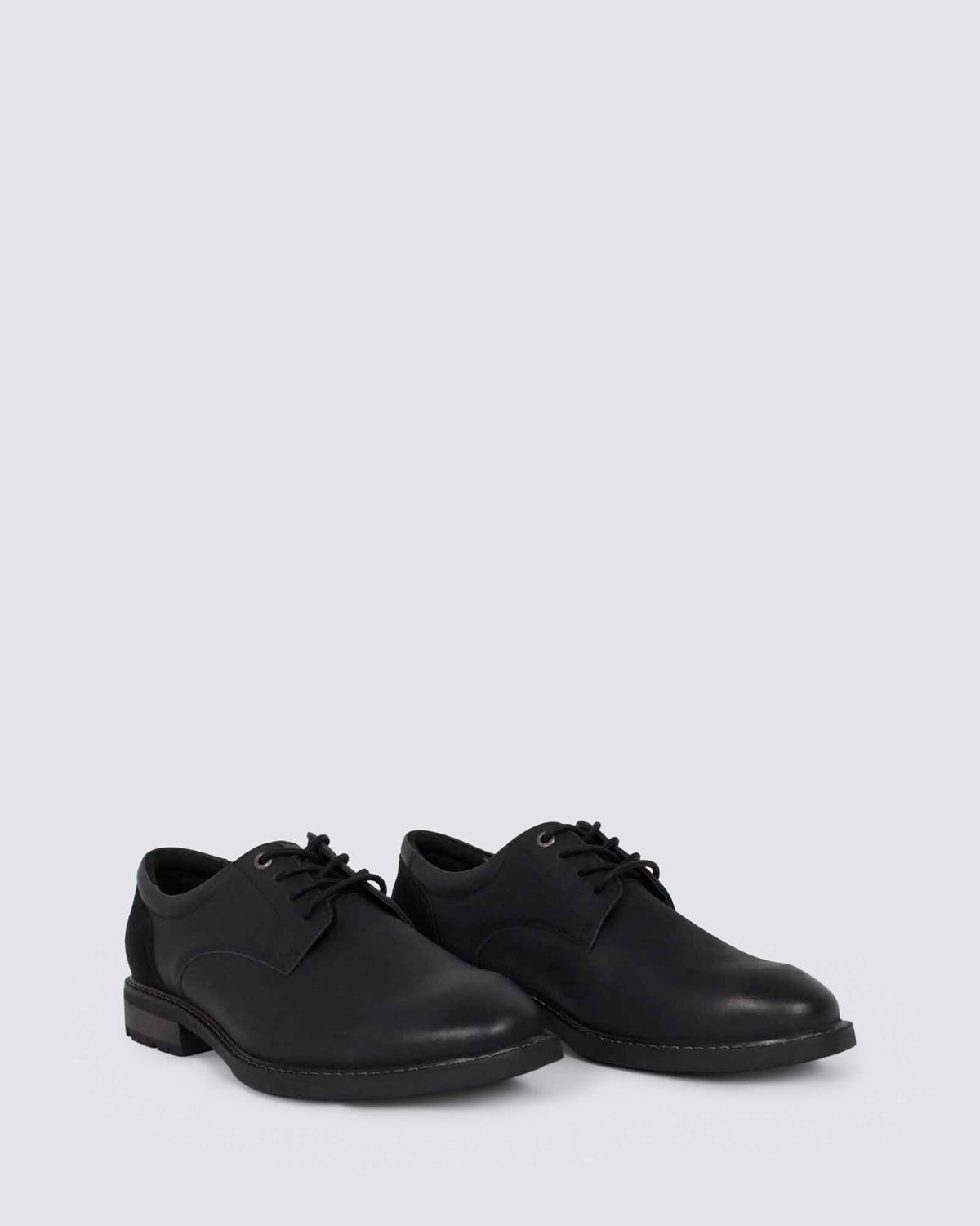 LEADER MENS DRESS SHOES BLACK