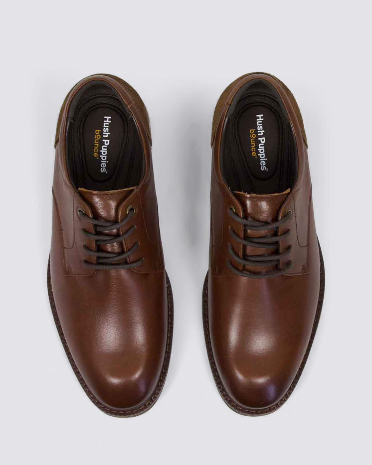 LEADER MENS DRESS SHOES BROWN