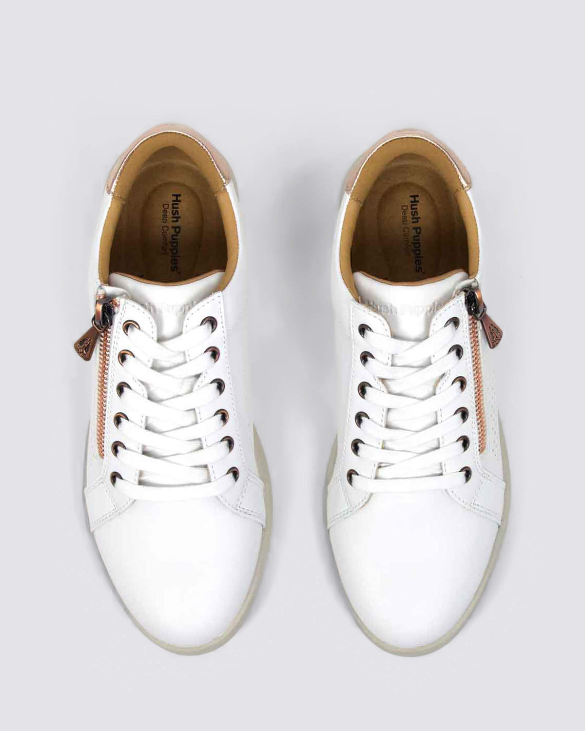 MIMOSA PERF SNEAKERS WHITE/COPPER
