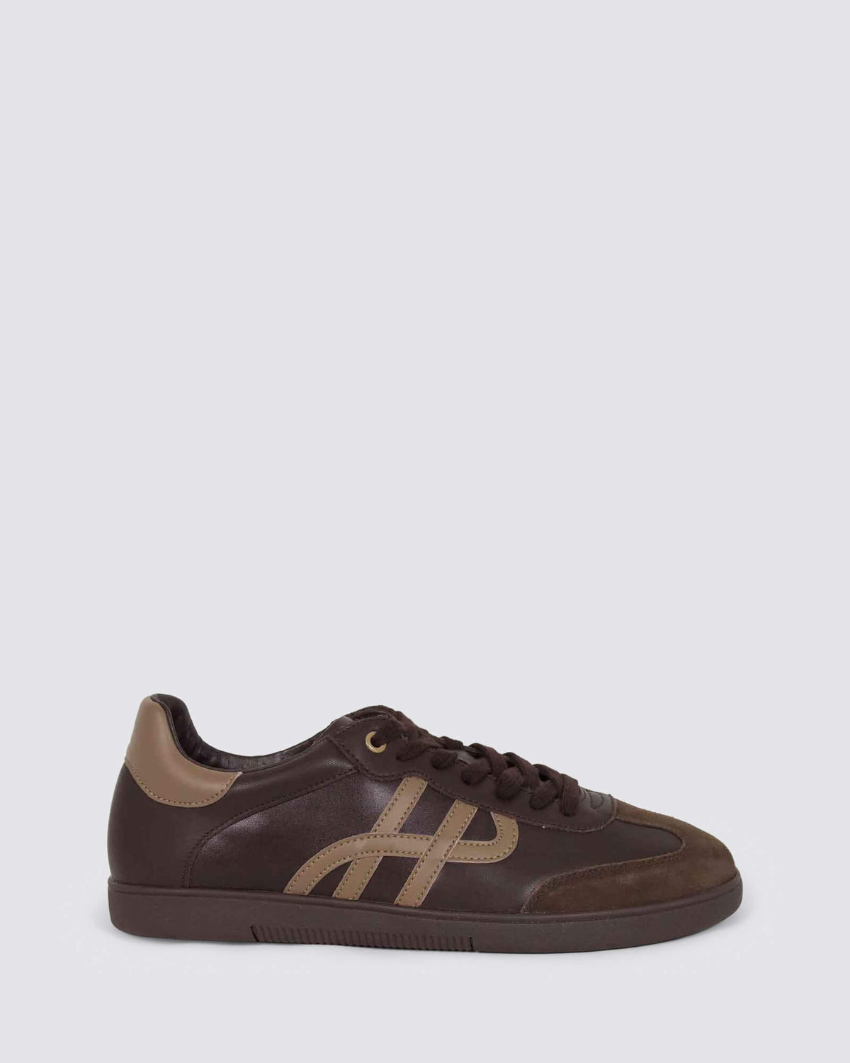 TRACKSIDE MENS SNEAKERS BROWN