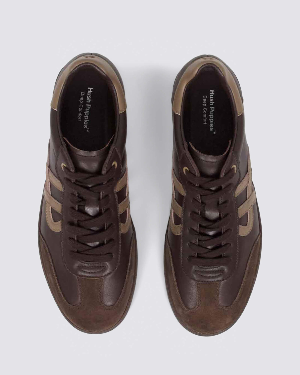TRACKSIDE MENS SNEAKERS BROWN