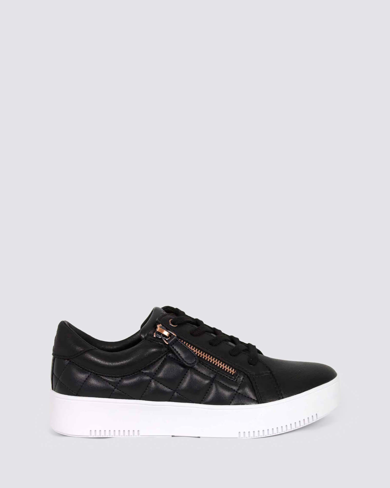 VALUE SNEAKERS BLACK LEATHER