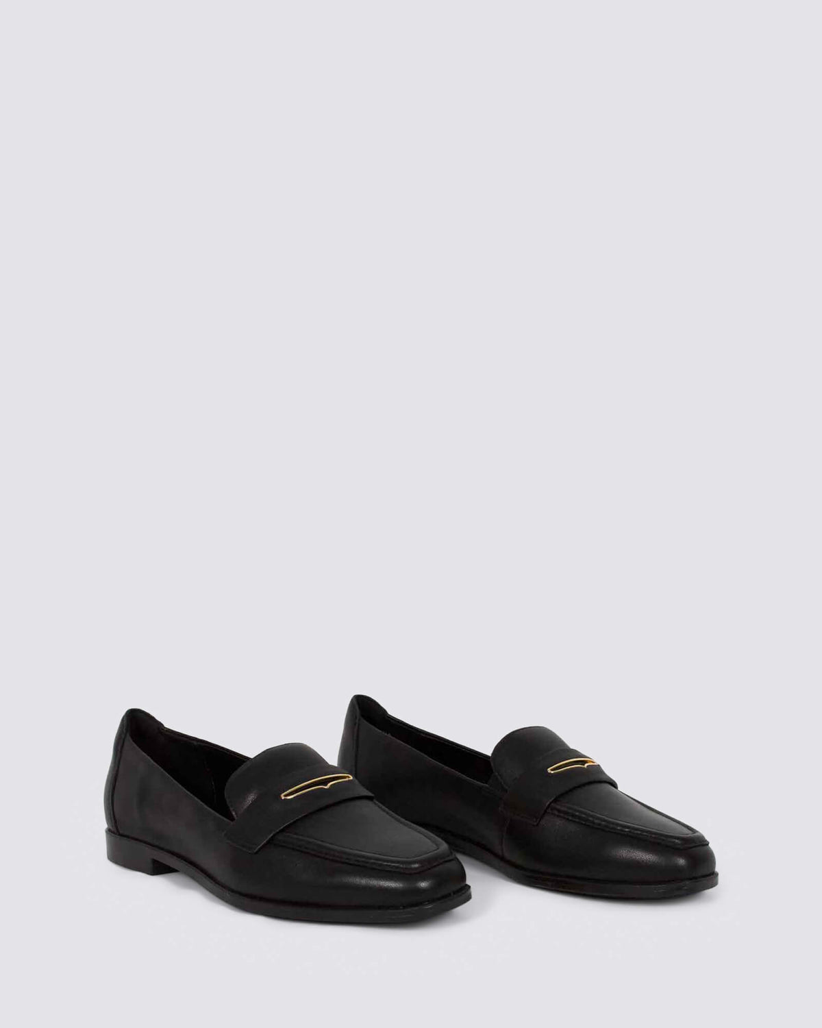 ZABRINA LOAFERS BLACK LEATHER