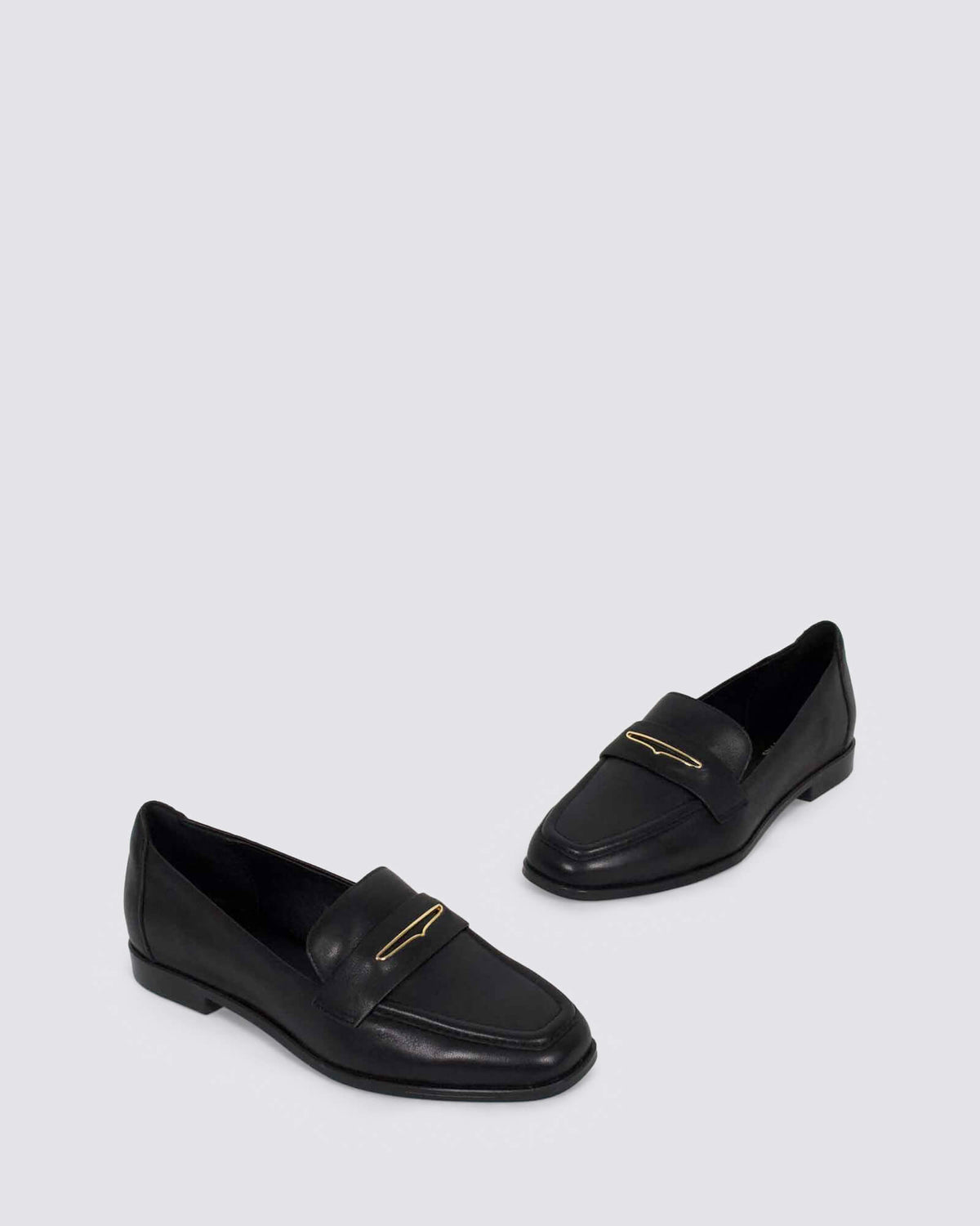 ZABRINA LOAFERS BLACK LEATHER