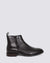 BARRACK MENS ANKLE BOOTS BLACK