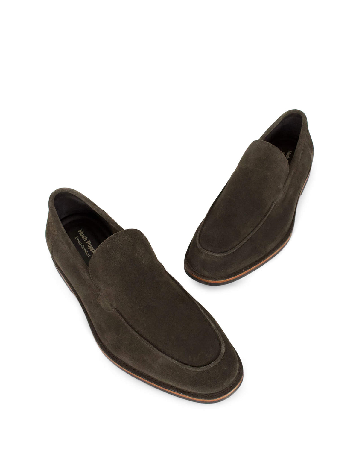 CASINO MENS LOAFERS GROUND COFFEE SUEDE