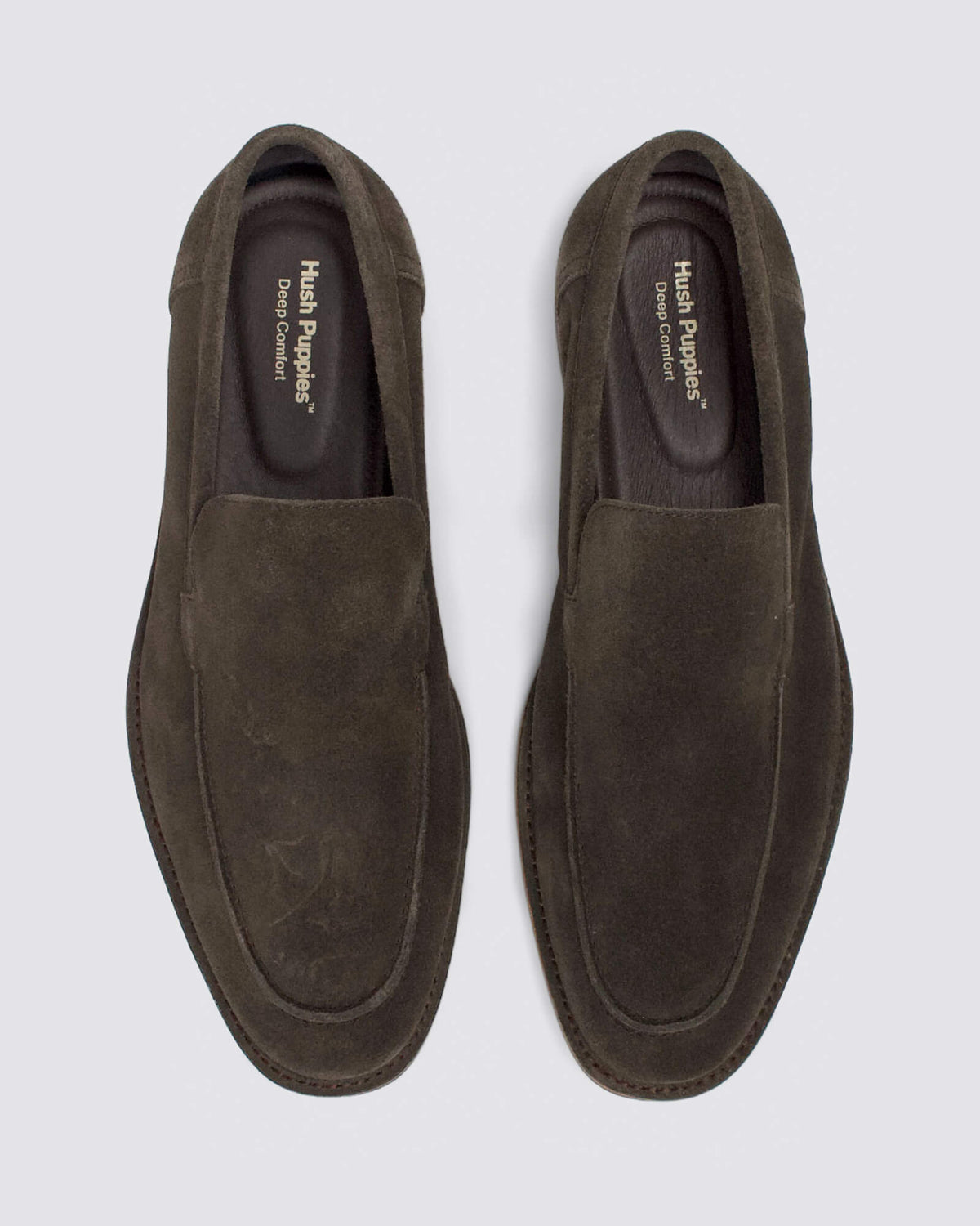 CASINO MENS LOAFERS GROUND COFFEE SUEDE